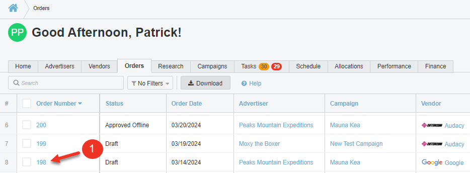 Generate Insertion Orders - Professional Desktop Light Designs | Free Download